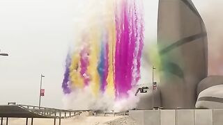 Saudi Arabia celebrate football