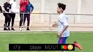 Cristiano Ronaldo jr First Goal for Al Nassr!!