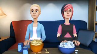 2D animation cartoon