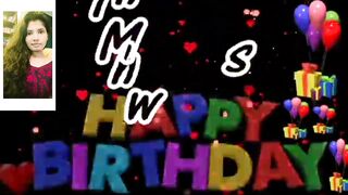 Happy birthday mehwish
