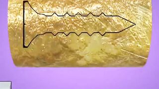 Golden log turned into Golden screw watch till end