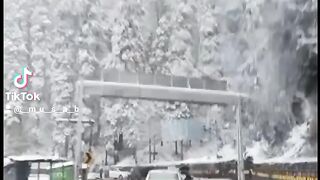Snowfall ♥️ Murree ????️ ????♥️