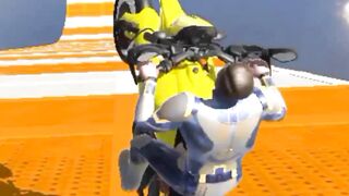 Bike game play video