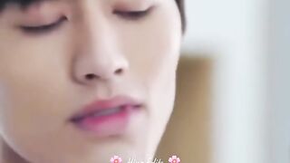 Romantic kiss