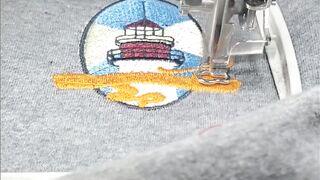 Machine embroidery
