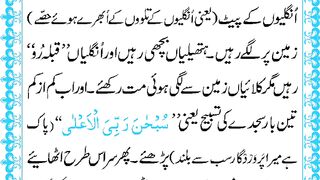Recite Tasbeeh e Sajda Correctly in prayer| Learn Quran| 786 Quran Academy