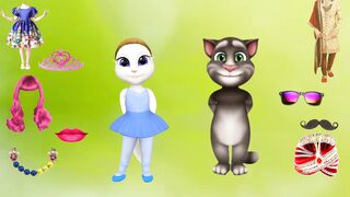 My Talking Angela Funny Lipstick Funny video for kids