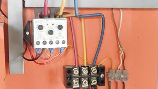 How to run the bore well motor with liquid level control relay