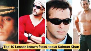 Top Lesser known facts about Salman Khan||Salman Khan ke bare me Kuch haqaiq
