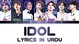 Idol by bts ,urdu English lyrics