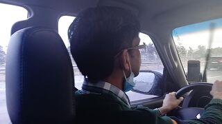 Longdrive in cloudy weather