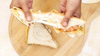 Breakfast Recipe | Healthy Breakfast | Less Ingredient Breakfast Recipe | Sandwich Recipe