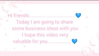 Small business ideas ????| Business ideas for girls ???? | Start a small business ???? #business