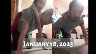 Push-Ups with Daddy