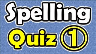 English Spelling Quiz! COMMONLY MISSPELLED WORDS IN ENGLISH. #1