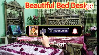 Beautiful Bed And Dressing Design |خوبصورت بیڈ اور ڈریسنگ ڈیزائن #sajidlangaryal
