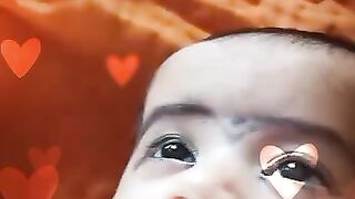Cute the baby video