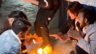 Funny Fire off