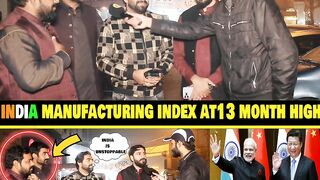 INDIA BEAT CHINA IN MANUFACTURING IN 2022 | PAKISTANI PUBLIC REACTION ON INDIA LATEST