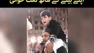 Sarfaraz Ahmed ki madine ki galiyon mein naat ki gunj