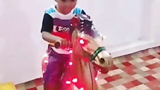 Enjoy time on horse riding