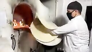 The largest (bread) in the world is baked in UZBEKISTAN