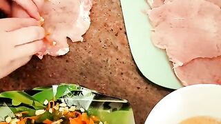 Мясные роллы