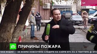Пожарные потушили горящий хостел в Москве