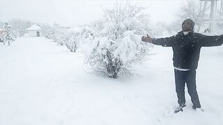 snowfall / quetta snowfall