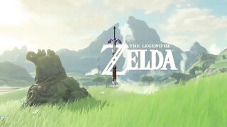 Relaxing Breath of the Wild music with rain