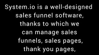 Systeme.io connexion