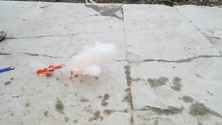 Paper connon from matches Amazing Paper Connon toy