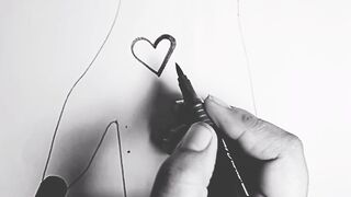 Simple and easy mehndi design||Heart mehndi design