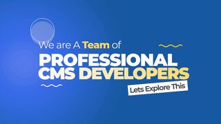 Motion Graphics Presentation on CMS Development Service
