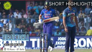 Virat Kohli 45th Century in ODI
