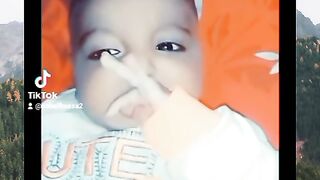 our cute baby
