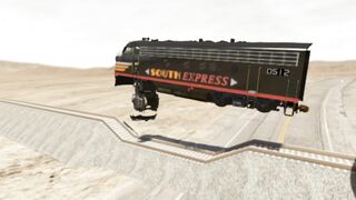 Impossible Rail Track Vs Train Crash #2