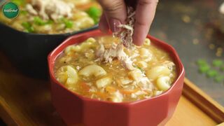 Chicken Macaroni Soup ????