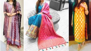 banarsi Circular full flayer round lehenga& banarasi farshi gharara sharara with Kurti combination