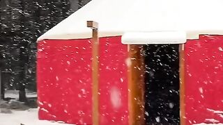 Snow ❄️????️ # snow video #best video Snow