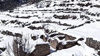 Natural beauty of swat #snow