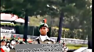 Army girls after watched parade ????????