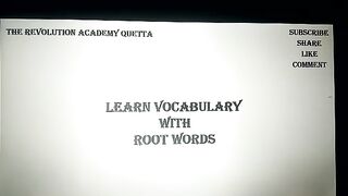 learn vocabulary