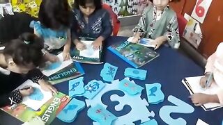 Blue color activity