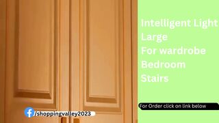Intelligent Light Large, Sensor light for bedroom, wardrobe, stairs