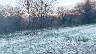Freezing weather