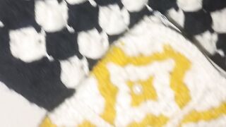 Handmade crochet pouches
