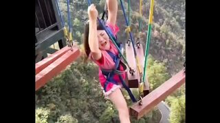 She tried the most dangerous bridge