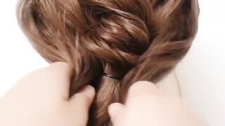 Simple &easy hair style