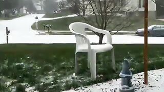 How to speedy change weather in usa with havey snow ❄️